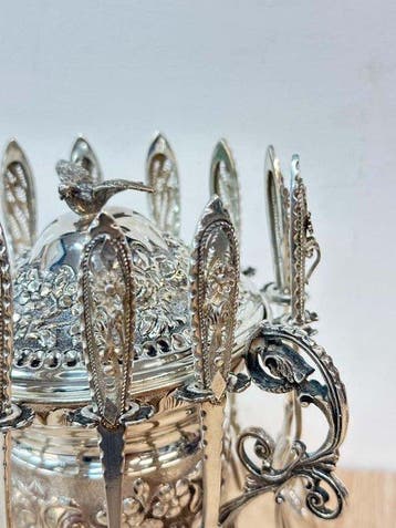 Kom (13) - .925 zilver, .800 zilver, Antiek en Kunst
