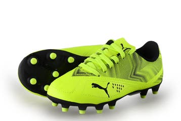 Puma Voetbalschoenen Jongens in maat 28 Geel, Verzenden, Jongen of Meisje, Puma, Zo goed als nieuw