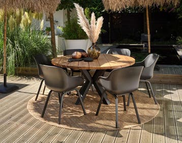 Set van 4 - Hartman Le Soleil Element dining armstoelen -, Verzenden, Nieuw, Overige materialen