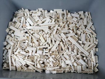 Lego - geen serie - 02. Partij van 1000 witte bouwstenen -, Nieuw