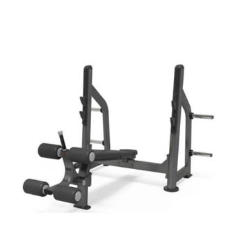 Gymfit - Olympic Decline Bench - Luxury Line Plus - Peb103, Sport en Fitness, Fitnessmaterialen, Ophalen of Verzenden, Nieuw