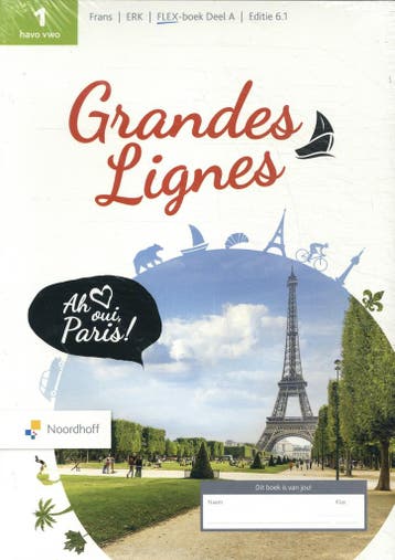 1 havo/vwo Frans / Grandes Lignes / Flex-boek A+B, Verzenden, Zo goed als nieuw