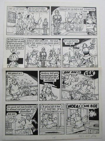 Merho - 1 Original page - Pats - Het spook van de opera -, Nieuw