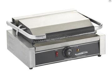 Panini Contact Grill - Geribd Grillplaten Combisteel, Verzenden, Nieuw in verpakking