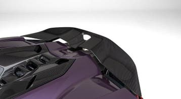 Dit betreft een Lamborghini Revuelto carbon Novitec spoiler, Verzenden