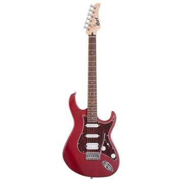 Cort G110 OPBC ST-Style Elektrische Gitaar Black, Ophalen of Verzenden, Nieuw