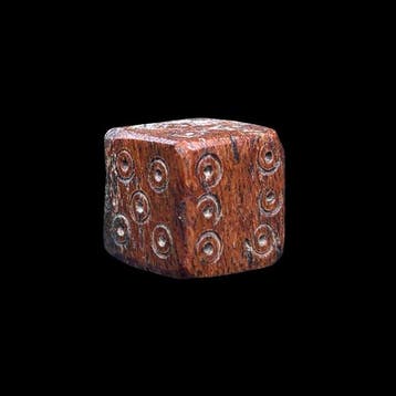 Oud-Romeins, Keizerrijk Been dobbelsteen - Ancient Roman