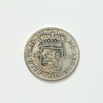 Nederland, Utrecht 1/4 Gulden 1759 (Zonder minimumprijs)