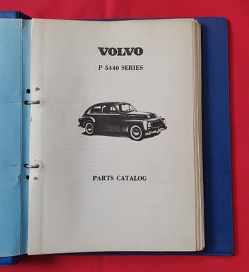 Parts Catalog Volvo P 5440 series, 1960, Auto diversen, Verzenden