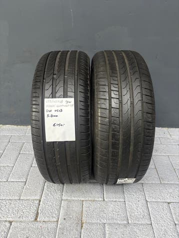 225/45/18 PIRELLI CINTURATO P7 5,8MM 2 STUKS €150,- (0523), Ophalen, 18 inch, Gebruikt, Band(en)