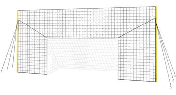 Open Goaaal Large voetbaldoel, rebounder & backstop - 3 in 1, Verzenden, Nieuw