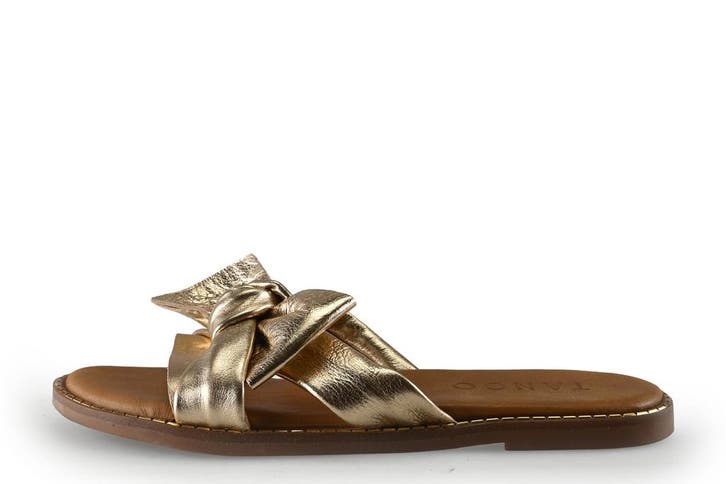 Tango Slippers in maat 41 Goud, Kleding | Dames, Schoenen, Overige kleuren, Zo goed als nieuw, Slippers, Verzenden
