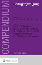 Compendium bedrijfsopvolging 9789013137958, Verzenden, Gelezen, R.G.J. van der Sar