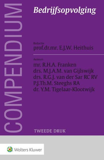 Compendium bedrijfsopvolging 9789013137958, Boeken, Verzenden, Gelezen, R.G.J. van der Sar