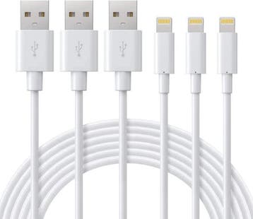 Lightning kabel – Geschikt voor iPhone iPad iPod AirPods –, Ophalen of Verzenden, Nieuw