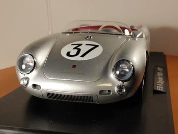 KK-Scale 1:12 - Model raceauto - Porsche 550A Spyder #37 24h, Nieuw