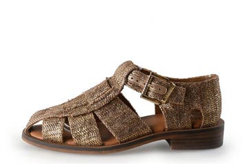 Bronx Sandalen in maat 38 Goud, Bronx, Overige kleuren, Verzenden, Sandalen of Muiltjes