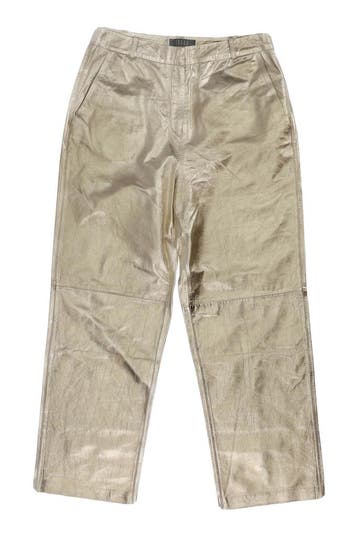 Ibana Broek in maat 40 Goud, Kleding | Dames, Ibana, Verzenden, Zo goed als nieuw, Overige kleuren