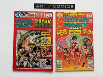 Tarzan Family #61, #66 - 2 Comic collection - Eerste druk -, Nieuw