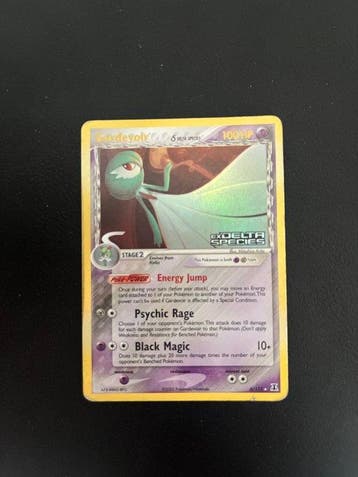 1 Card - Gardevoir Reverse Holo Stamped Ex species delta, Hobby en Vrije tijd, Nieuw