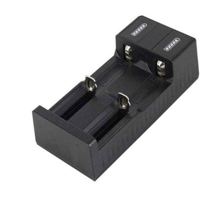 DrPhone - CHARGEX  2 slot Batterij - Li-Ion 18650 - 26650 -, Telecommunicatie, Mobiele telefoons | Telefoon-opladers, Verzenden