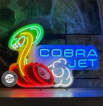 Ford Cobra Jet Neon Verlichting 77 x 54 cm - Multicolor, Gebruikt