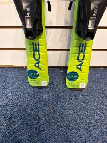 Elan ACE Jett 100 Kinderskis + EL 4.5 GW Bindingen-120, Sport en Fitness, Overige merken, Gebruikt, Ophalen of Verzenden, Carve