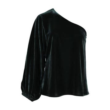 YMRA • groene velvet trui • M, Kleding | Dames, Maat 38/40 (M), YMRA, Verzenden, Nieuw