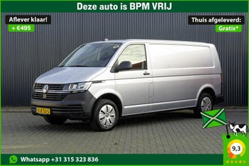 Volkswagen Transporter T6.1 2.0TDI | L2H1 | Airco | Cruise |, Gebruikt, Volkswagen, Leder, Lease