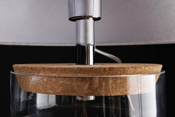 Tafellamp CLASSICO 80 cm, glazen navulbaar - 44816, Ophalen of Verzenden, Nieuw