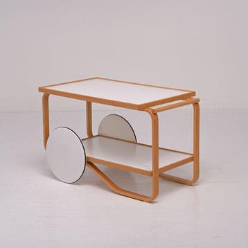 Artek - Alvar Aalto - Serveerwagen - 901 - Birch,