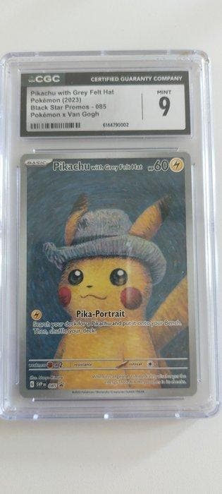 Pokémon - 1 Graded card - Pikachu 085 Promo card - CGC 9 -, Hobby en Vrije tijd, Nieuw