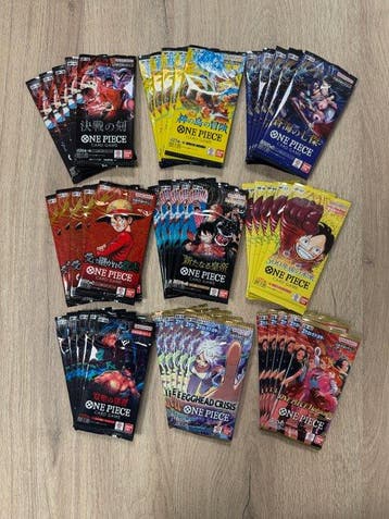 Bandai - 45 Booster pack - One Piece - Lotto 45 Booster Pack, Nieuw