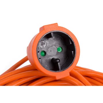 Benson Verlengsnoer - Kinderveilig - Oranje - 10 meter -..., Ophalen of Verzenden, Nieuw