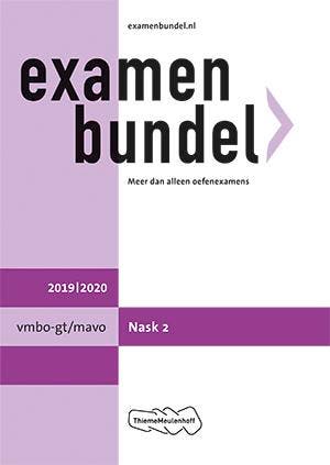 Examenbundel vmbo gtmavo nask 2 20192020 9789006690866, Boeken, Studieboeken en Cursussen, Zo goed als nieuw, Verzenden