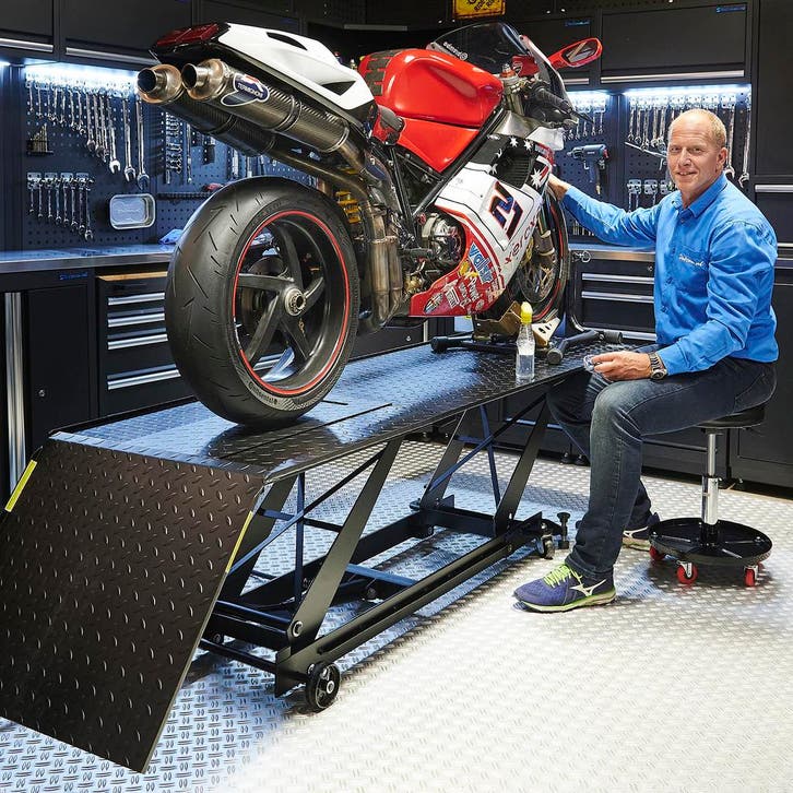 Datona Motorheftafel hydraulisch met poetskruk - Datona, Motoren, Onderdelen | Merk-onafhankelijk, Nieuw, Ophalen of Verzenden