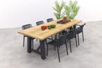 Vdgarde Stripe/Keltex, Tuin en Terras, Verzenden, Nieuw, Hout, Tuinset