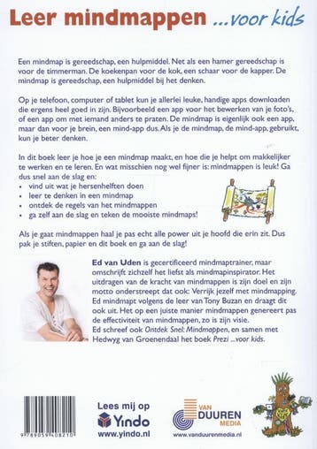 Leer mindmappen... voor kids / Voor Kids 9789059408210, Verzenden, Gelezen, Ed van Uden
