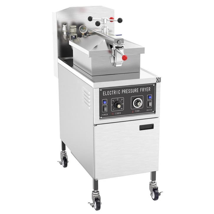 GGM Gastro | Drukfriteuse - 24 liter - 12 kW - mechanische |, Witgoed en Apparatuur, Frituurpannen, Verzenden