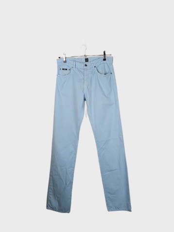 Hugo Boss Chinos Heren maat WW33 / L36 Blauw Vintage, Ophalen of Verzenden, Nieuw