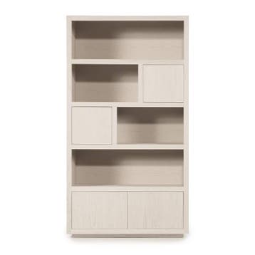 Kabinet Helsinki - 120cm - Taupe - 96280 - bergkasten, Huis en Inrichting, Kasten | Buffetkasten, Nieuw, Overige materialen