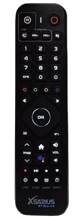 Afstandsbediening Xsarius BT-L4 RCU IR & Bluetooth, Ophalen of Verzenden, Nieuw, Origineel