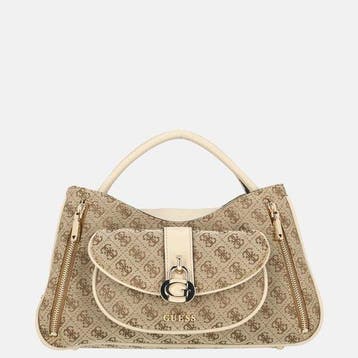 Guess Jessa Medium Handtas Dames - Imitatieleer - Print, Verzenden, Nieuw