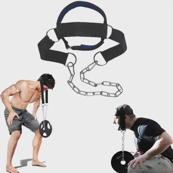 Verstelbare Nek- en Hoofdtrainingsharnas met Ketting voor Kr, Verzenden, Nieuw