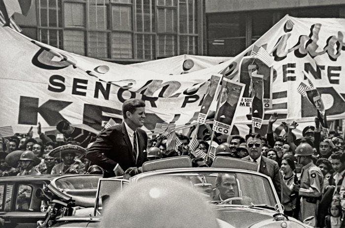 Manfred Linus Kreiner - John F. Kennedy — Accueil populaire, Antiek en Kunst, Kunst | Designobjecten