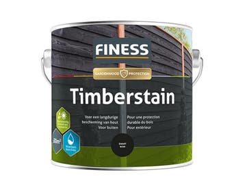 Timberstain Zwart 2,5 liter, Doe-het-zelf en Verbouw, Verf, Beits en Lak, Ophalen of Verzenden, Nieuw