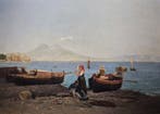 Francesco Saverio Torcia (1840-1891) - Veduta di Napoli con