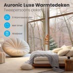 2dekans | Auronic Elektrische Deken - Warmtedeken - 9, Ophalen of Verzenden, Zo goed als nieuw