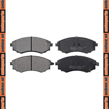 Remblokken Kia Joice 2.0 Vooras - ABS Remblokken 36717, Verzenden, Nieuw, Kia