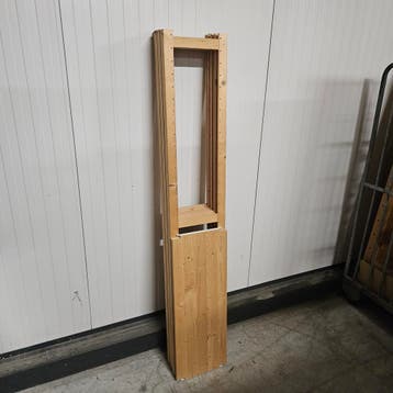 Lundia houten legbord stellingkast - 169x245x30 cm, Ophalen of Verzenden
